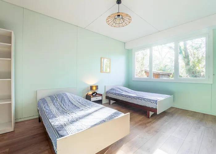 Maison Familiale Au Bord Du D'aureilhan Pour 10 Personnes - Fr-1-50-197 Feriehus